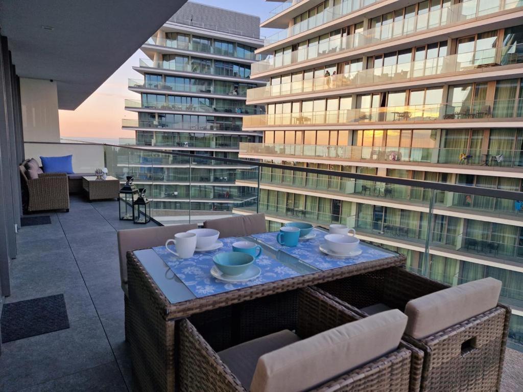 Apartament Blue Lagoon A542 W Wave ミエンジズドロイェ エクステリア 写真