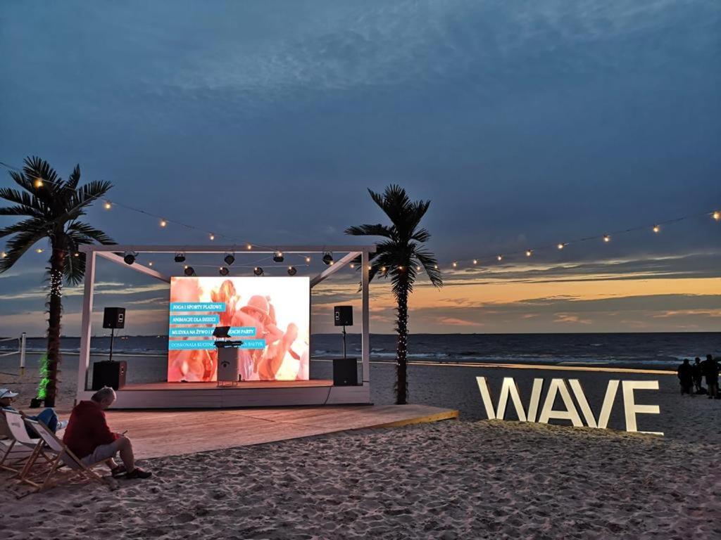 Apartament Blue Lagoon A542 W Wave ミエンジズドロイェ エクステリア 写真